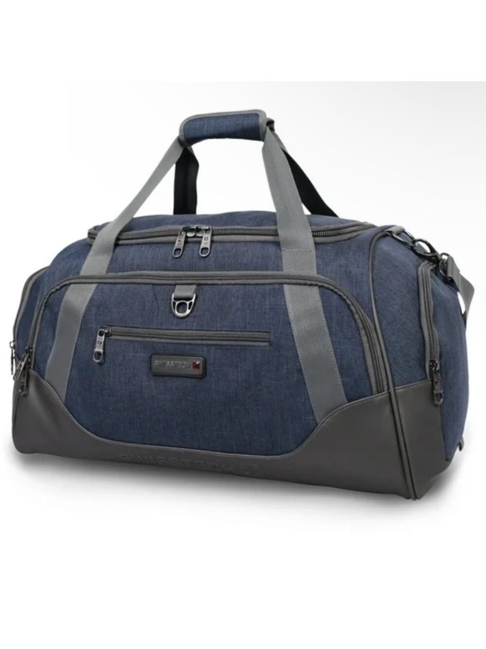 SWISS-TECH EXCURSION BLUE 24" TRAVEL 1 DUFFLE 10.5” x 24” x 12” - Picture 1 of 8